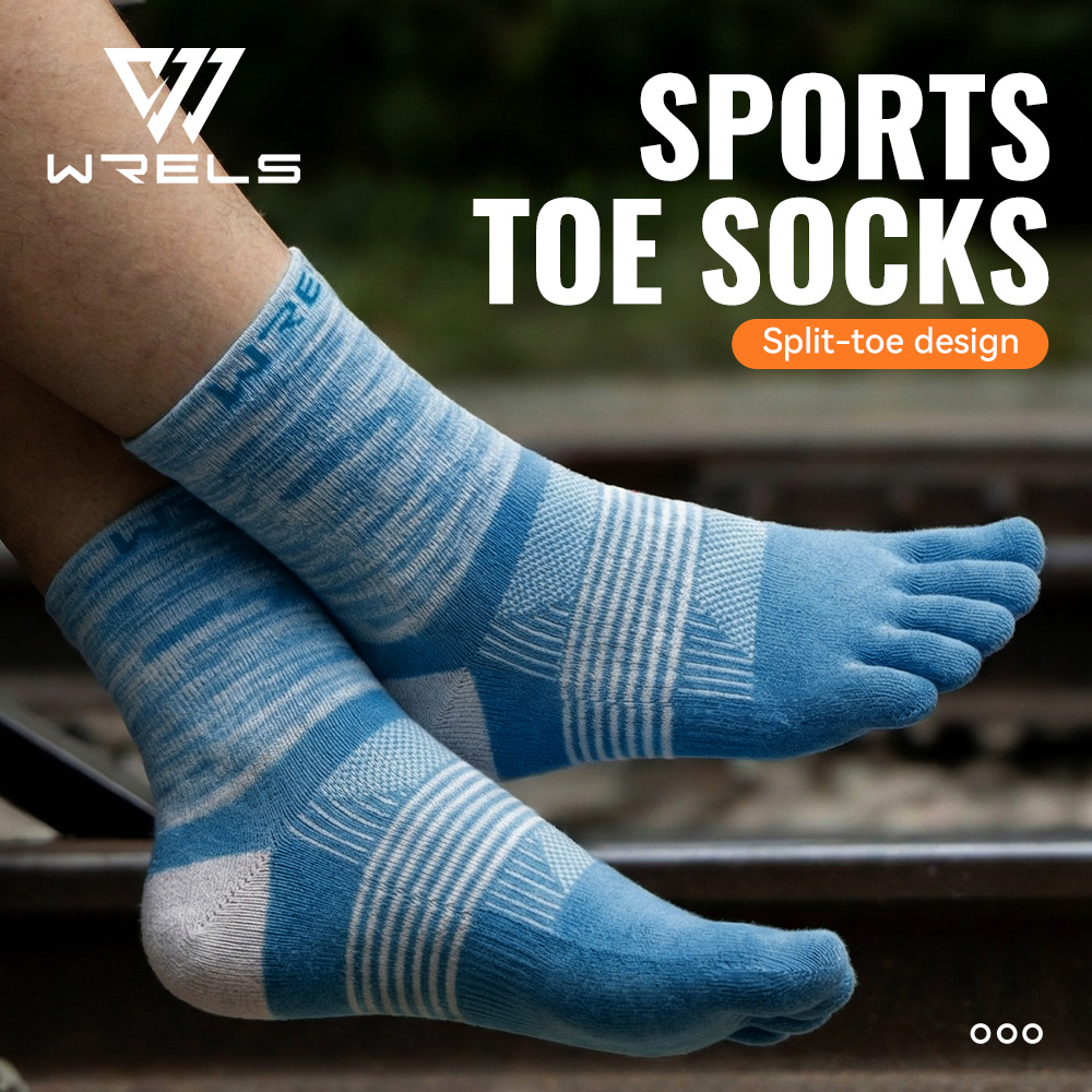 Sock Garter Men - WRELS 1/2/3 Pair Five Finger Socks