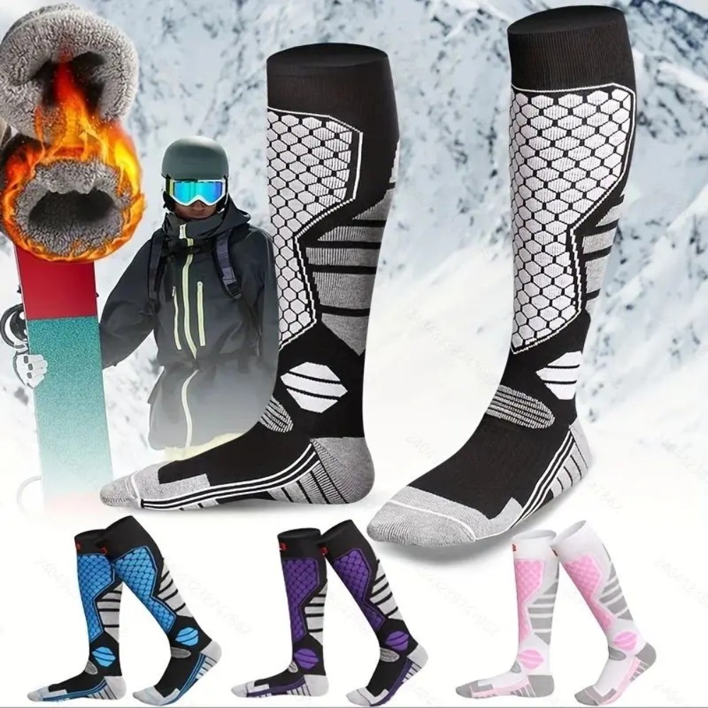 Sock Garter Men - Winter warm ski socks - Anti-slip,