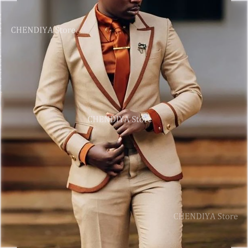 Men Formal Wear Outfits - High Quality Men's Suits Evening Party