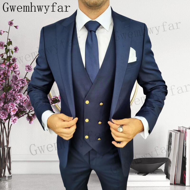 Gwenhwyfar Groomsmen Peaked La - Men Formal Wear With Blazer incelemesi ve fiyatı