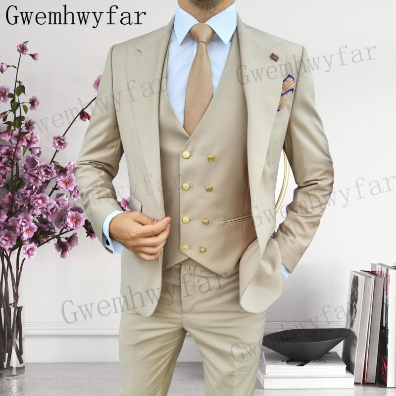 Gwenhwyfar Groomsmen Peaked La - Men Formal Wear With Blazer incelemesi ve fiyatı