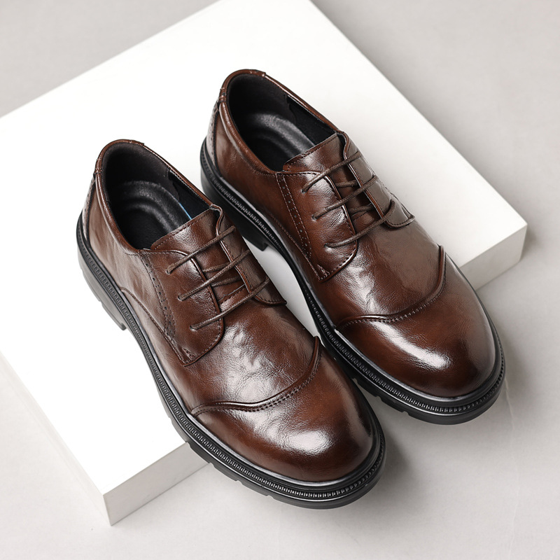 Men's leather shoes for casual - Men'S Formal Wear For Office incelemesi ve fiyatı