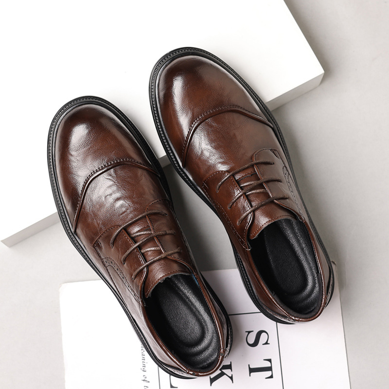 Men's leather shoes for casual - Men'S Formal Wear For Office incelemesi ve fiyatı
