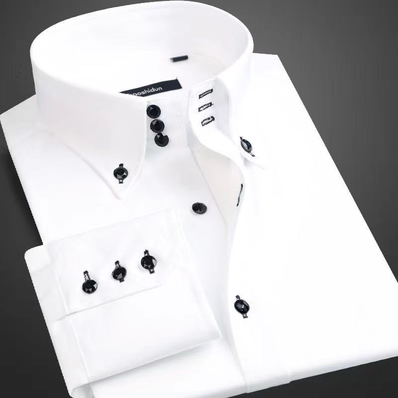 Dress Shirt for Men Button-dow - Korean Men Formal Wear incelemesi ve fiyatı