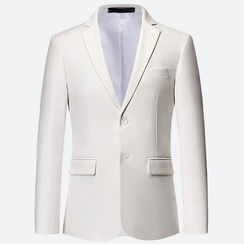 Men White Formal Jackets Two B - Korean Men Formal Wear incelemesi ve fiyatı