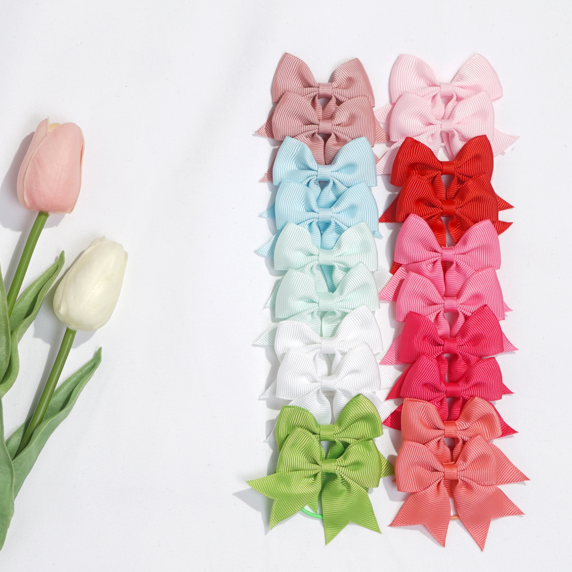 20Pcs Mini Hair Bows for Babie - Tie Bar Clip incelemesi ve fiyatı