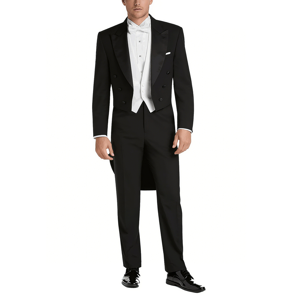 Men's Satin Peak Lapel Suit Se - Men Formal Wear With Blazer incelemesi ve fiyatı