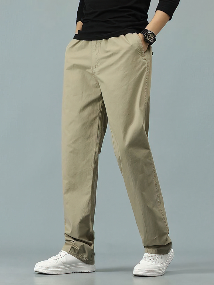 100% Cotton Straight Casual Pa - Men'S Formal Wear For Office incelemesi ve fiyatı
