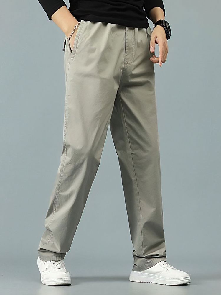 100% Cotton Straight Casual Pa - Men'S Formal Wear For Office incelemesi ve fiyatı