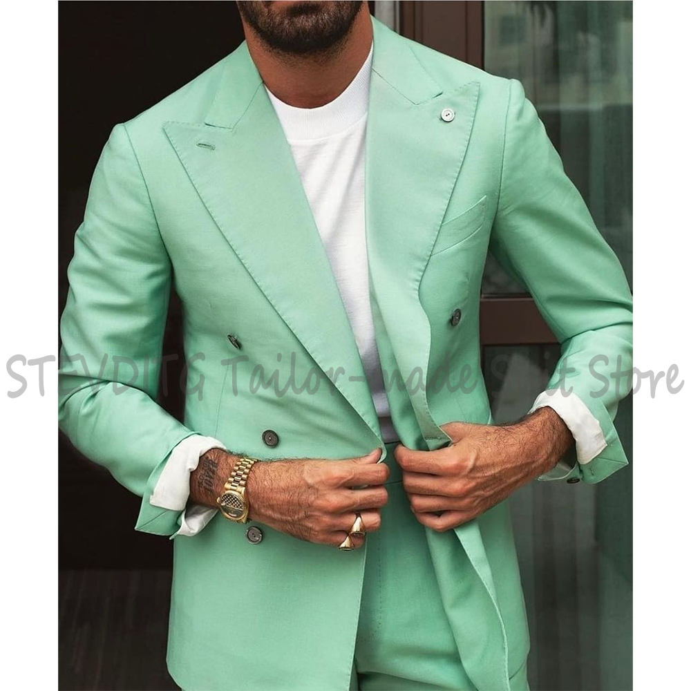 Men's Double Breasted 2 Piece  - Men Formal Wear Outfits incelemesi ve fiyatı