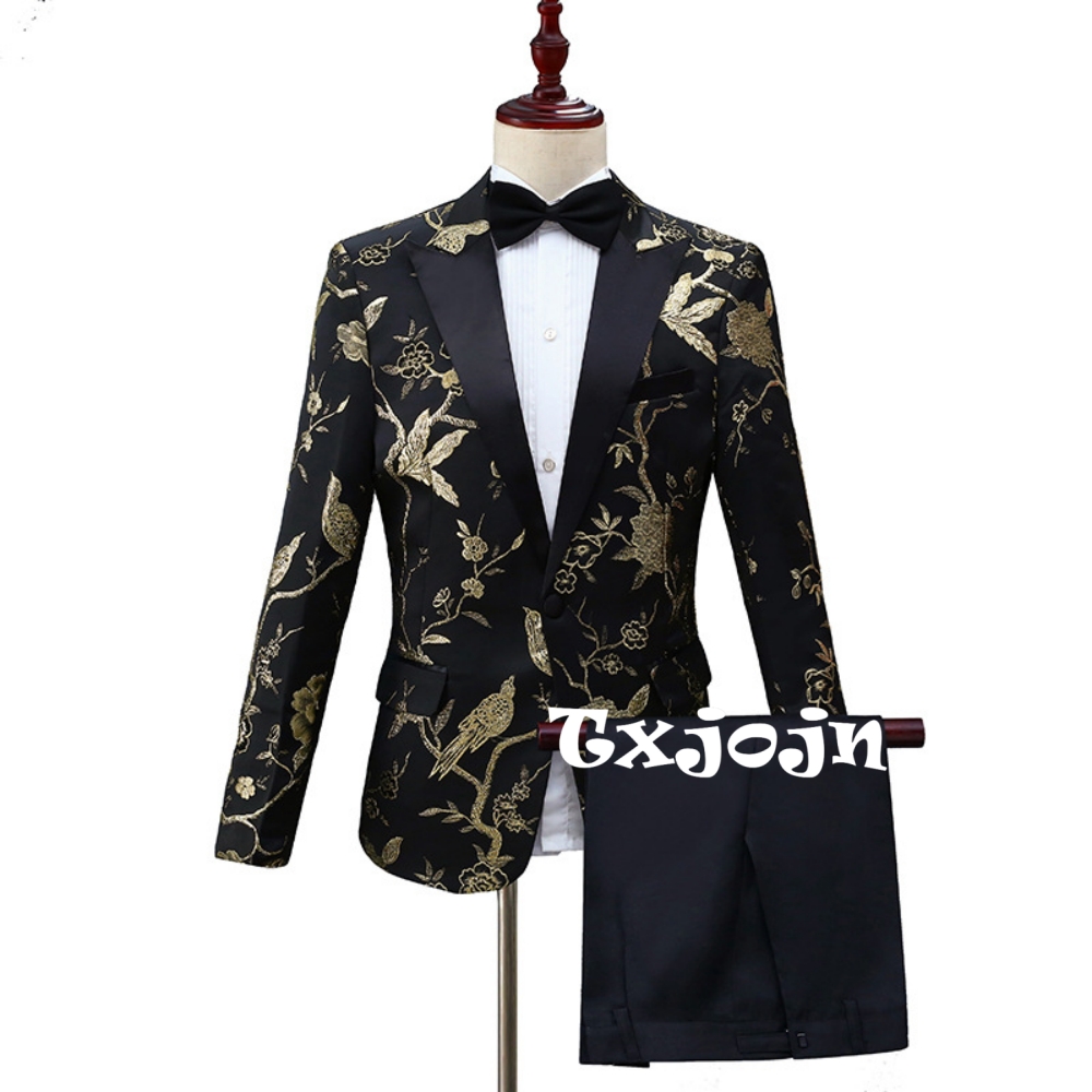 2026 New Exquisite Jacquard Su - Men Formal Wear Outfits incelemesi ve fiyatı