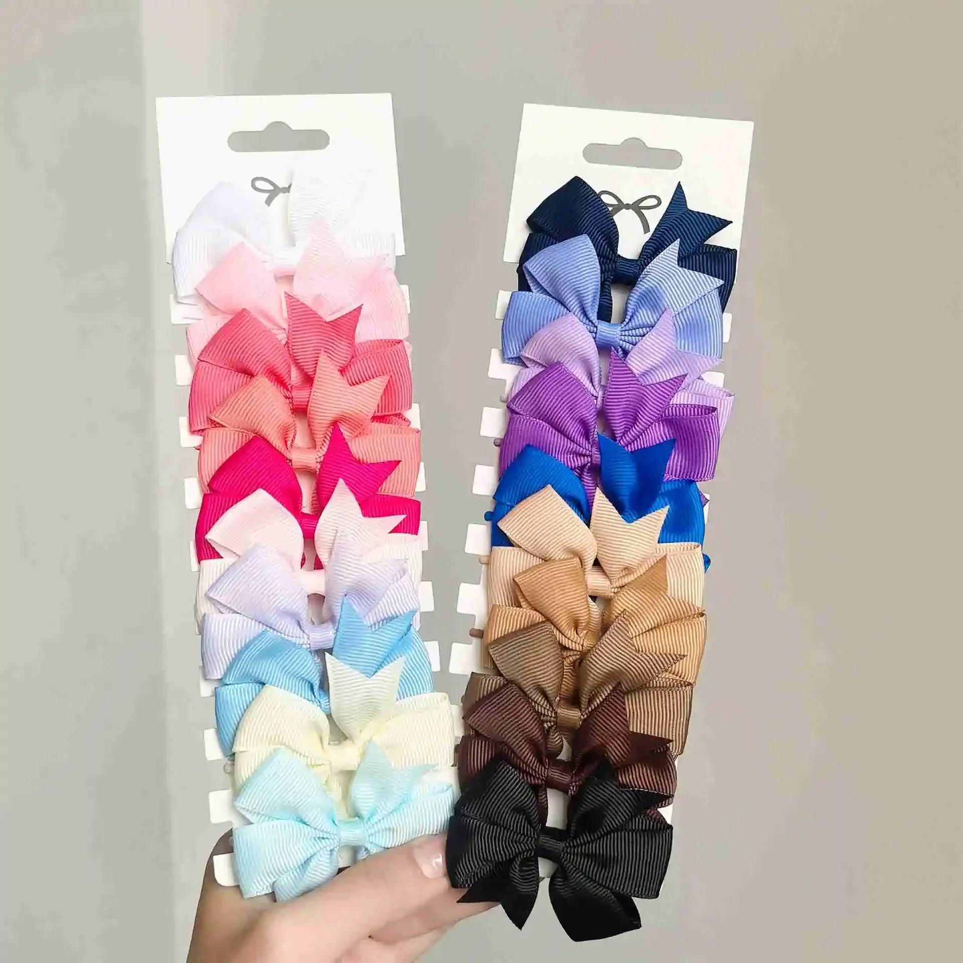 10Pcs 3 Styles Bows Elastic Ha - Tie Bar Clip incelemesi ve fiyatı