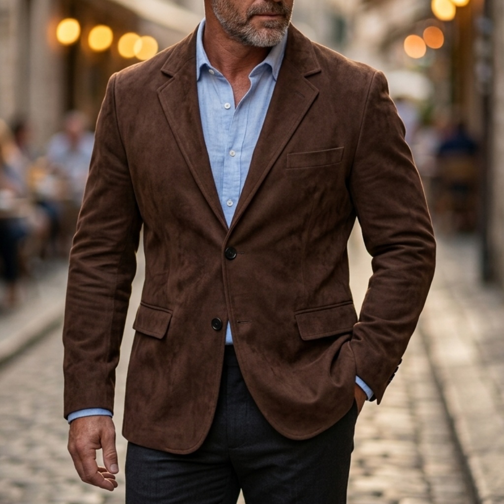Men's Vintage Smart Casual Sue - Men'S Formal Wear For Office incelemesi ve fiyatı