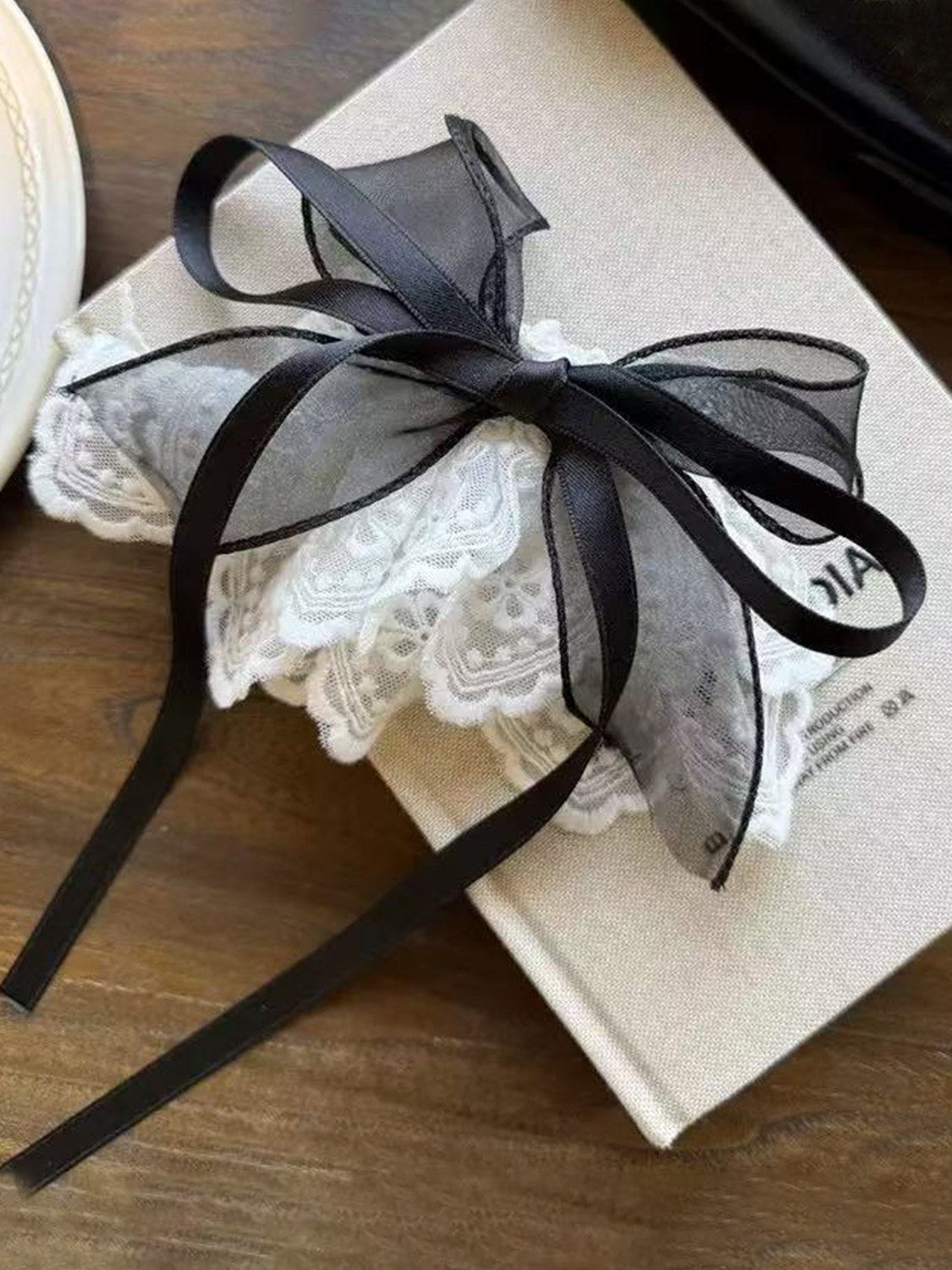 1pc korean lace skirt bow low  - Tie Bar Clip incelemesi ve fiyatı