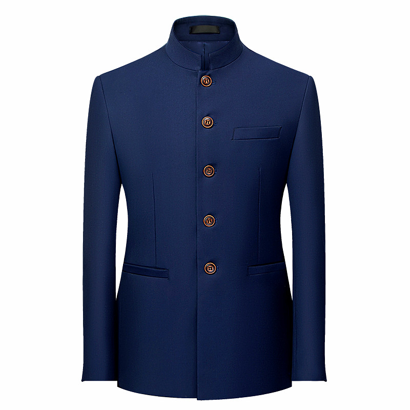 2026 Men's Chinese Style Long  - Korean Men Formal Wear incelemesi ve fiyatı