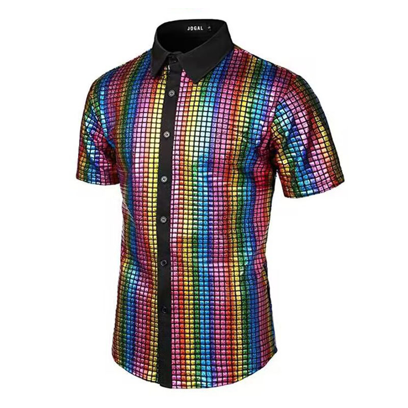 Men Retro 70s Disco Sequined B - Men'S Medieval Formal Wear incelemesi ve fiyatı