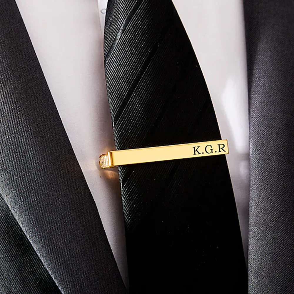 New Custom Carved Name Tie Cli - Tie Bar Clip incelemesi ve fiyatı