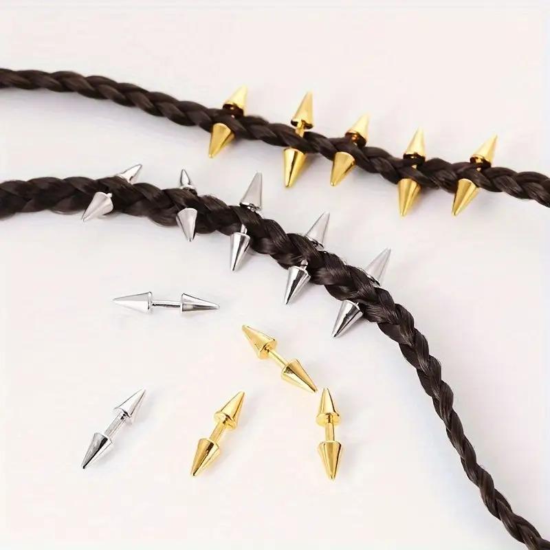 5pcs Set Spiked Hair Clips Pun - Tie Bar Clip incelemesi ve fiyatı