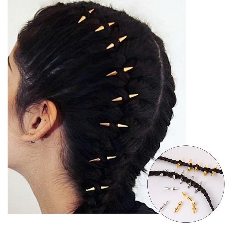 5pcs Set Spiked Hair Clips Pun - Tie Bar Clip incelemesi ve fiyatı