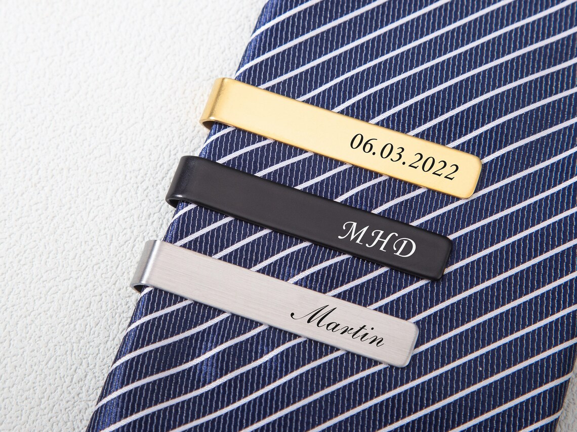 Personalized Custom Name Tie C - Tie Bar Clip incelemesi ve fiyatı
