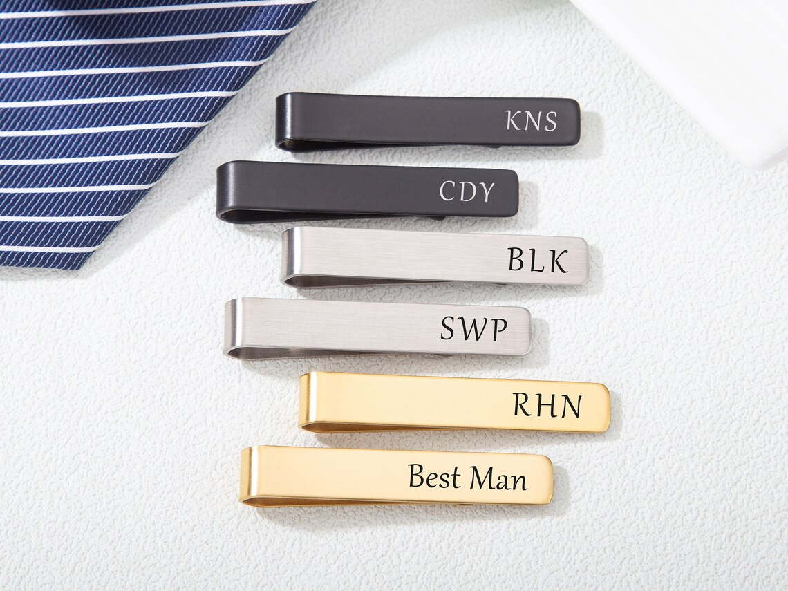 Personalized Custom Name Tie C - Tie Bar Clip incelemesi ve fiyatı