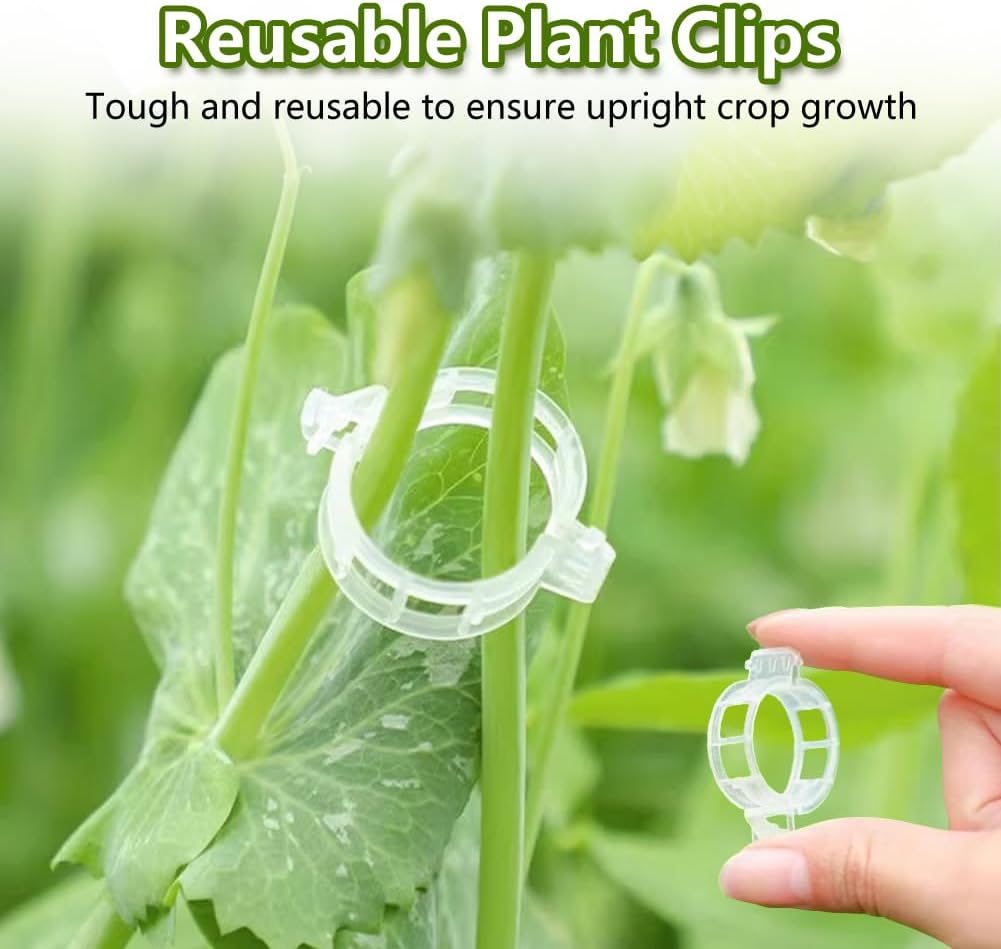 100PCS Plant Support Clips Reu - Tie Bar Clip incelemesi ve fiyatı
