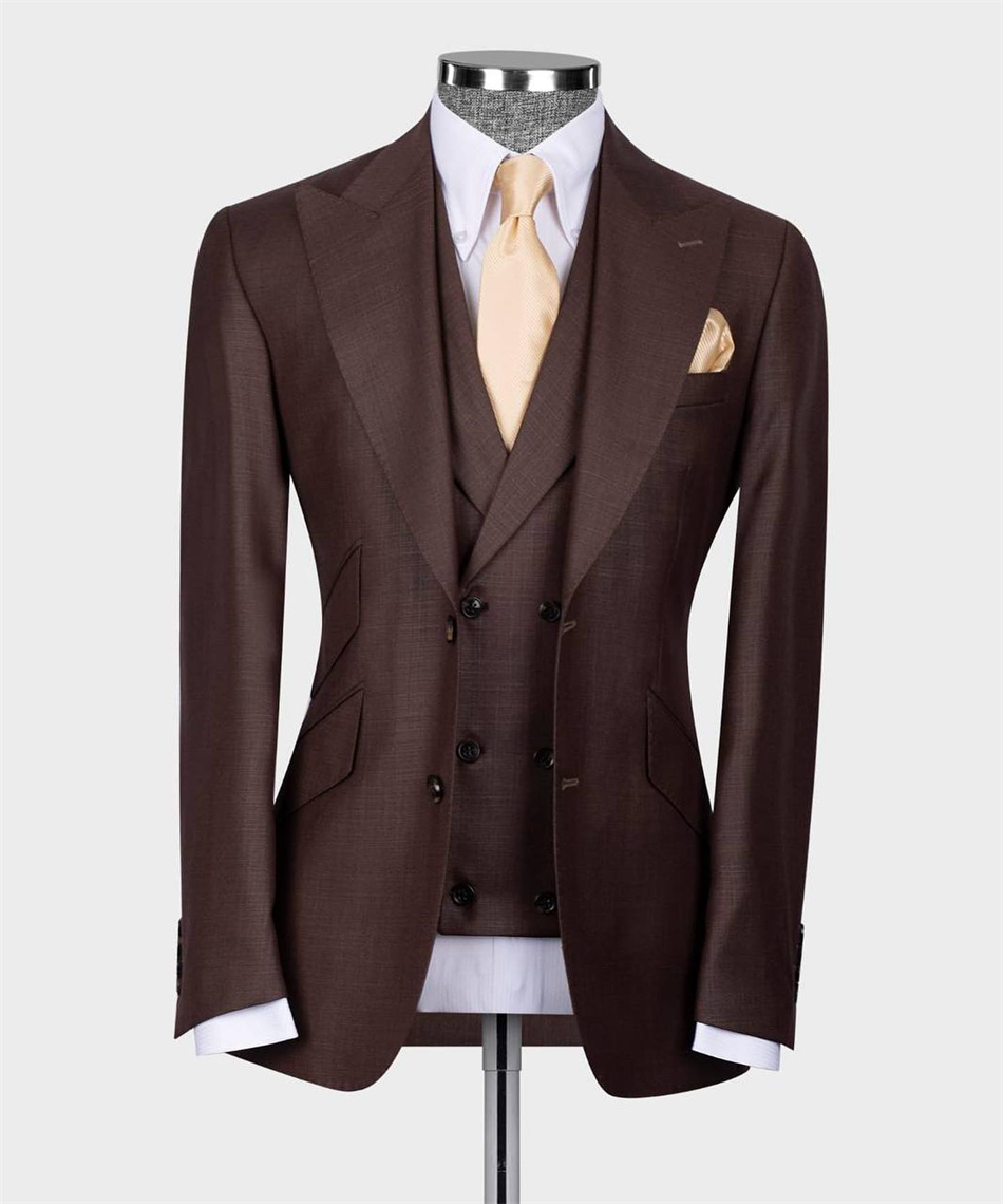 Costume Homme Customized 3pcs  - Men Formal Wear With Blazer incelemesi ve fiyatı