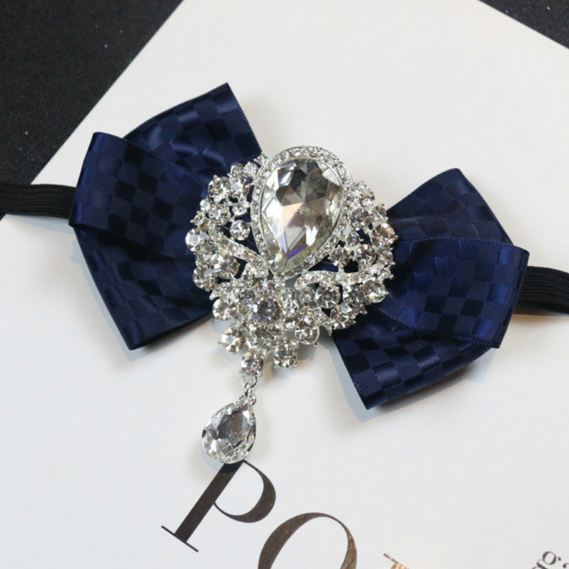 Men's Wedding Rhinestone Bow T - Korean Men Formal Wear incelemesi ve fiyatı