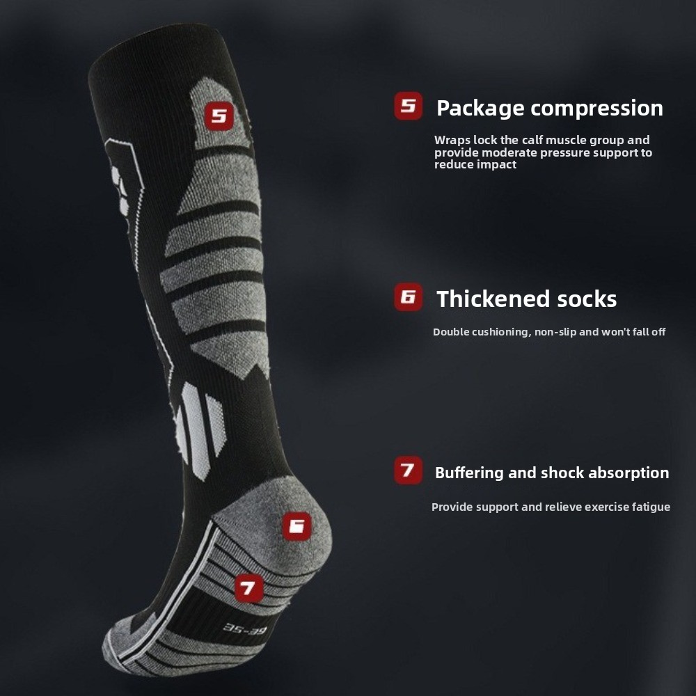 New Thickened Ski Socks Breath - Sock Garter Men incelemesi ve fiyatı