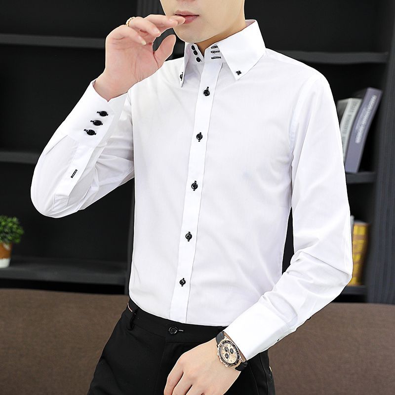 Spring Autumn Men's Executive  - Korean Men Formal Wear incelemesi ve fiyatı