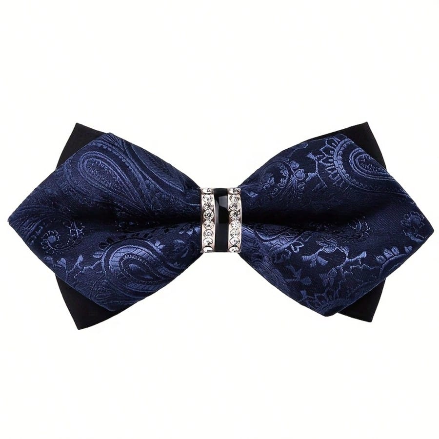 Men's Jacquard Satin Bow Tie w - Formal Wear For Men Yellow incelemesi ve fiyatı