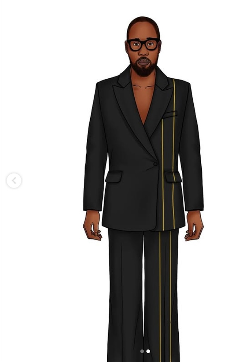 Black Men Suit Set 2 Piece Bla - Formal Wear For Men Yellow incelemesi ve fiyatı