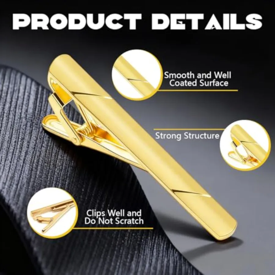 Mens Stainless Steel Tie Clips - Tie Bar Clip incelemesi ve fiyatı