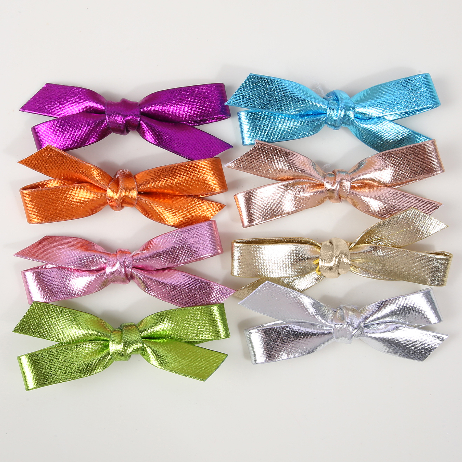 10pcs Glossy PU Leather Bow Ti - Tie Bar Clip incelemesi ve fiyatı