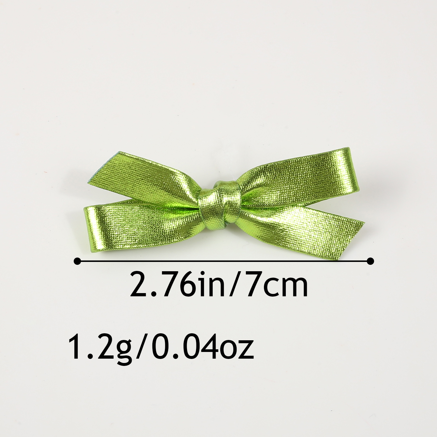 10pcs Glossy PU Leather Bow Ti - Tie Bar Clip incelemesi ve fiyatı