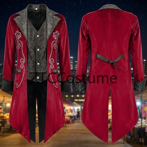 Steampunk Victorian Tailcoat M - Men'S Medieval Formal Wear incelemesi ve fiyatı