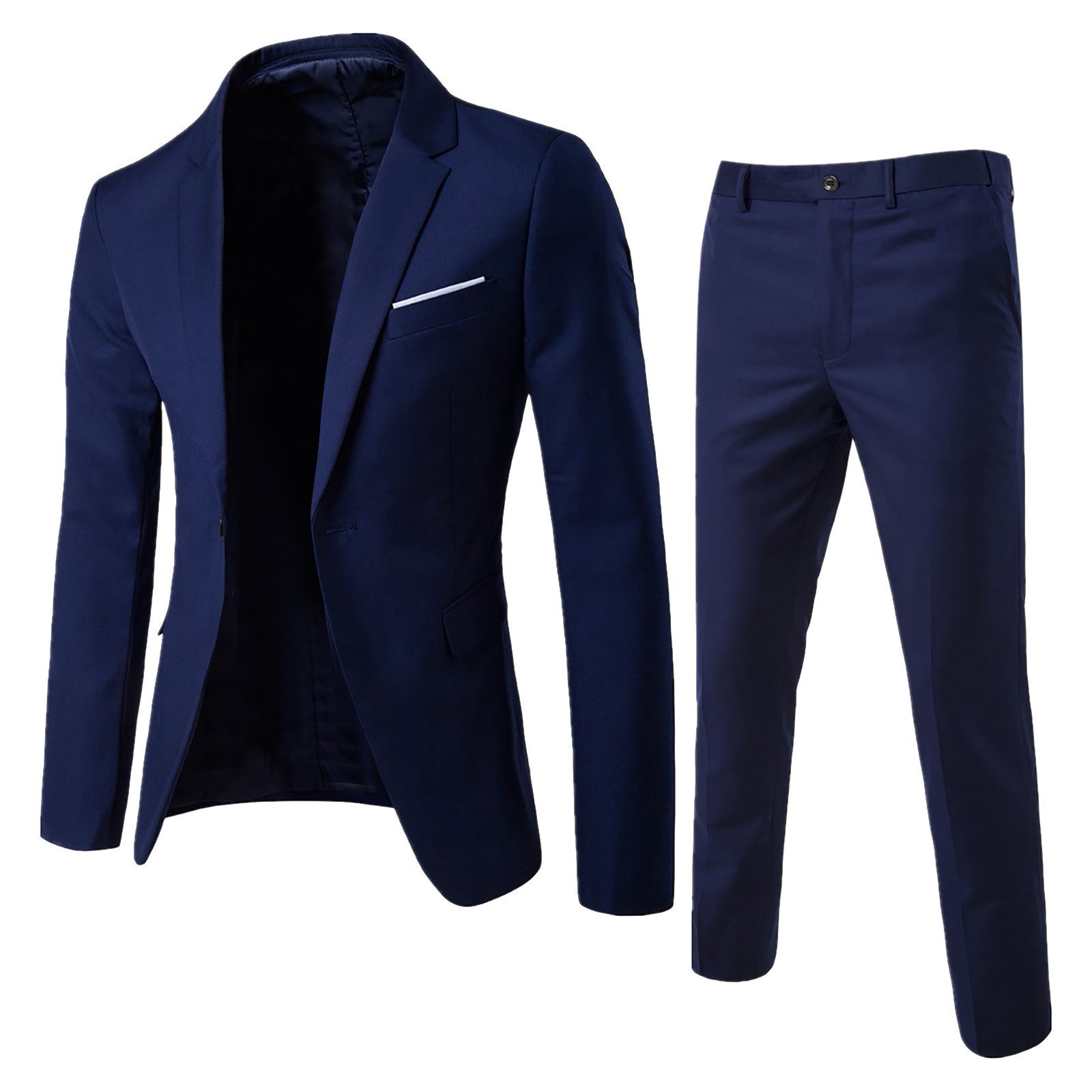 Mens Suit Set Two Piece Busine - Korean Men Formal Wear incelemesi ve fiyatı