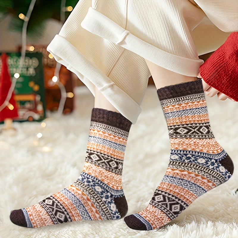 5 Pairs of Winter Retro Thick  - Sock Garter Men incelemesi ve fiyatı