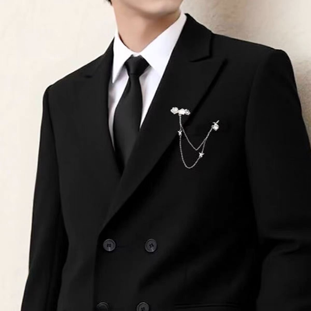 Casual Double-Breasted Wedding - Men'S Formal Wear For Engagement incelemesi ve fiyatı